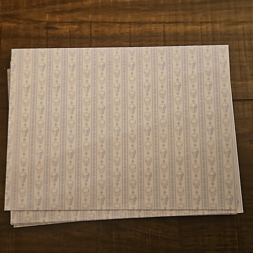 Goth card stationery - Picture 2 of 4